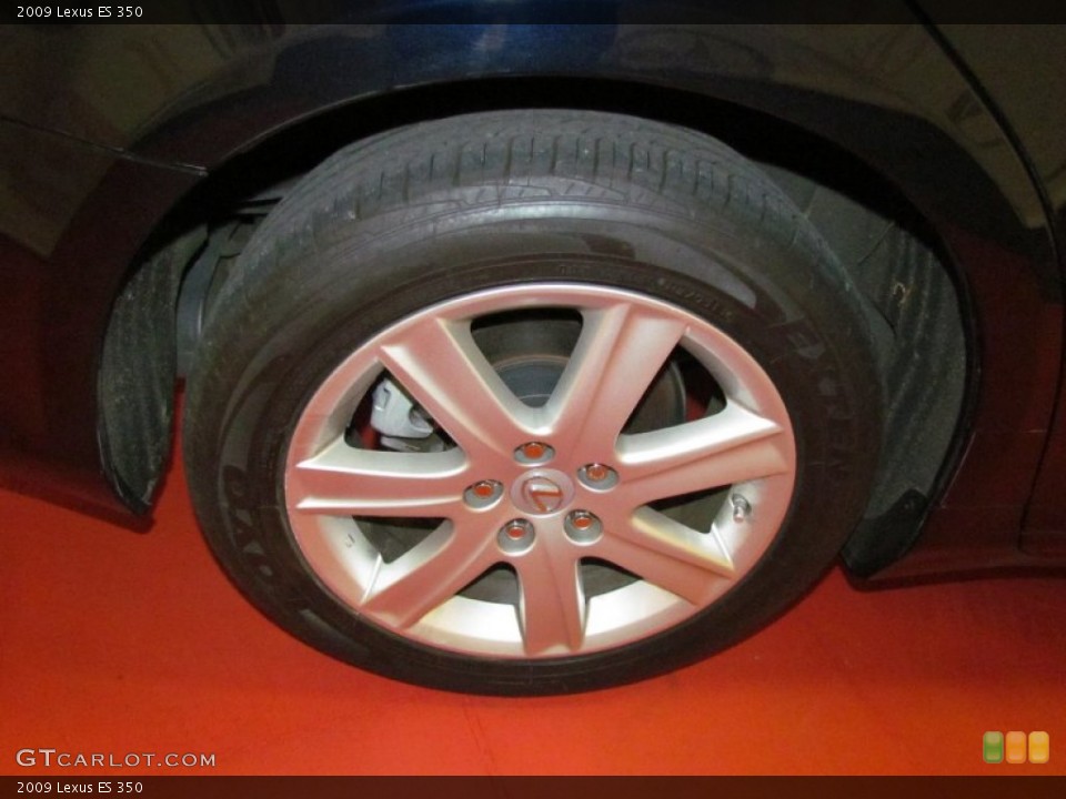 2009 Lexus ES 350 Wheel and Tire Photo #62286253