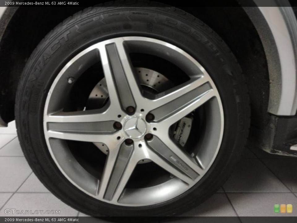 2009 Mercedes-Benz ML 63 AMG 4Matic Wheel and Tire Photo #62287271