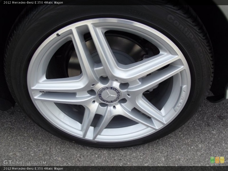 2012 Mercedes-Benz E 350 4Matic Wagon Wheel and Tire Photo #62291309