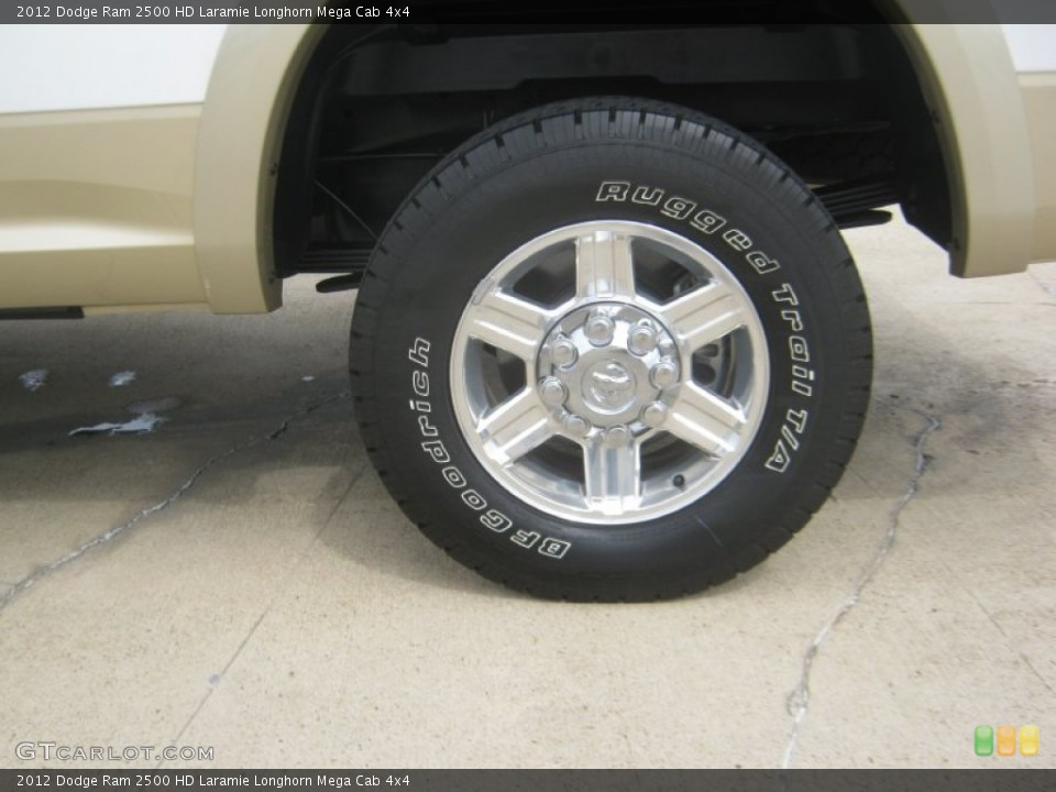 2012 Dodge Ram 2500 HD Laramie Longhorn Mega Cab 4x4 Wheel and Tire Photo #62294126
