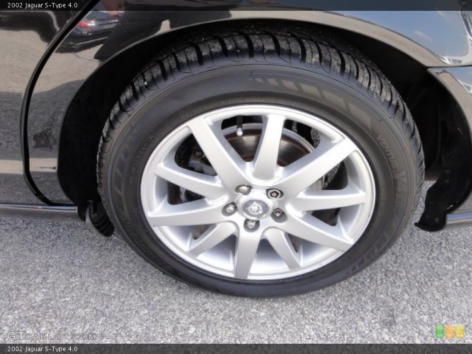 2002 Jaguar S-Type 4.0 Wheel and Tire Photo #62295203