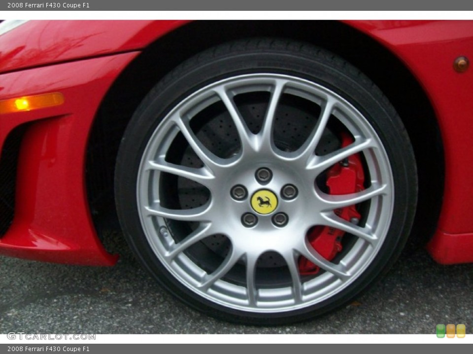 2008 Ferrari F430 Coupe F1 Wheel and Tire Photo #62295728