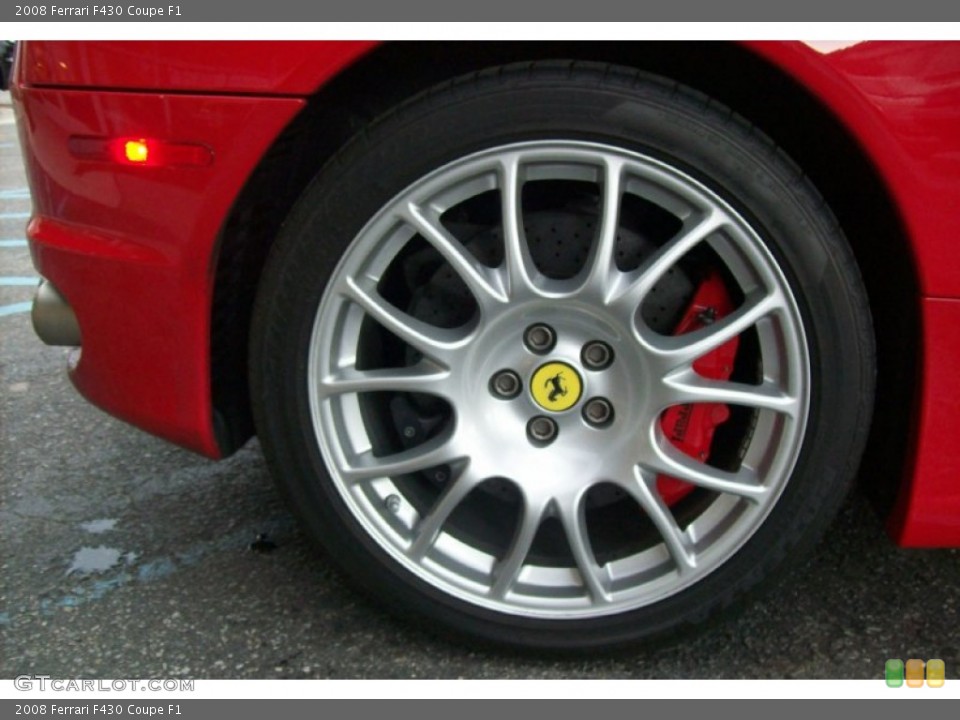 2008 Ferrari F430 Coupe F1 Wheel and Tire Photo #62295749