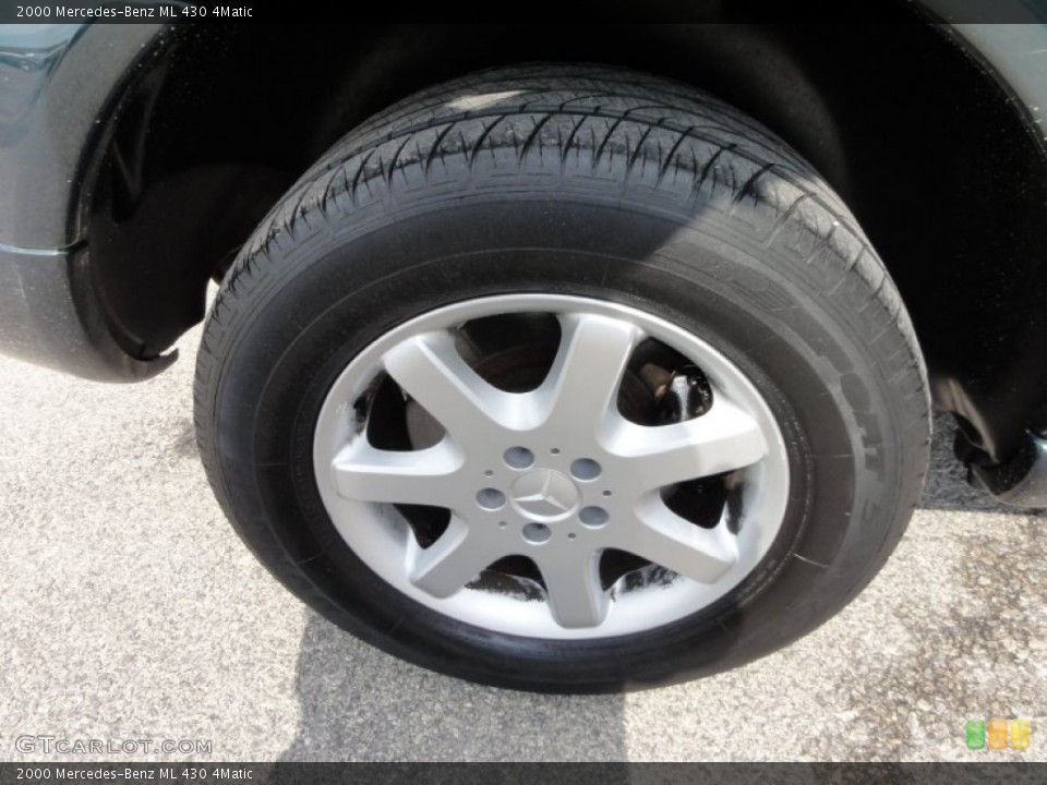 2000 Mercedes-Benz ML 430 4Matic Wheel and Tire Photo #62296103