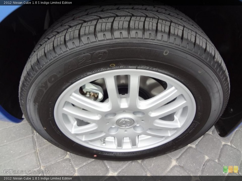2012 Nissan Cube 1.8 S Indigo Limited Edition Wheel and Tire Photo #62305931