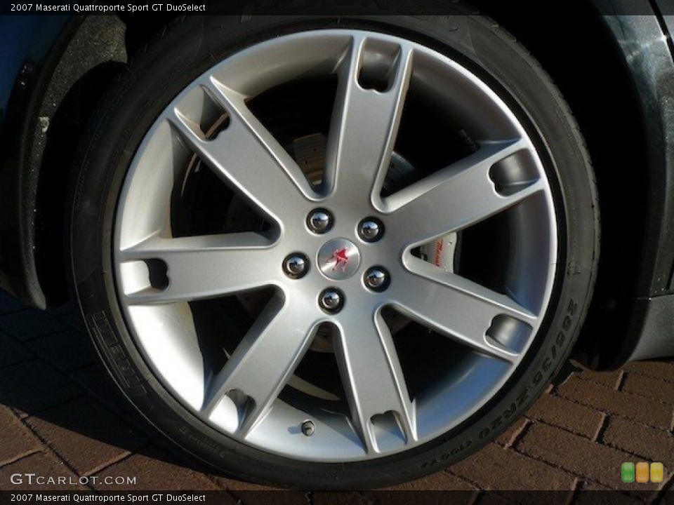 2007 Maserati Quattroporte Sport GT DuoSelect Wheel and Tire Photo #62309109