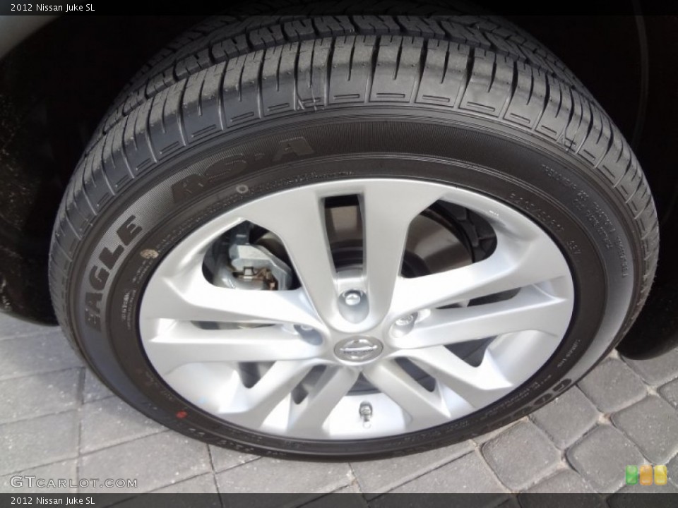 2012 Nissan Juke SL Wheel and Tire Photo #62309654