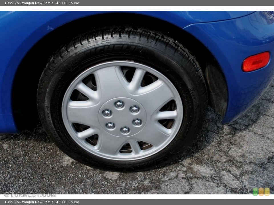 1999 Volkswagen New Beetle GLS TDI Coupe Wheel and Tire Photo #62317420