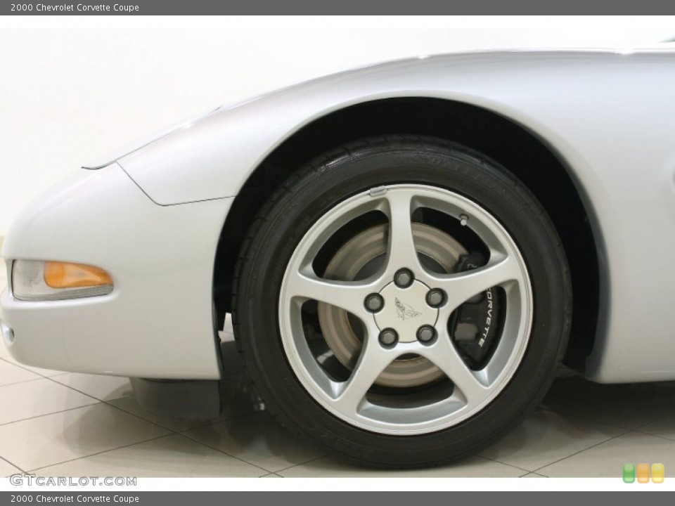 2000 Chevrolet Corvette Coupe Wheel and Tire Photo #62320717