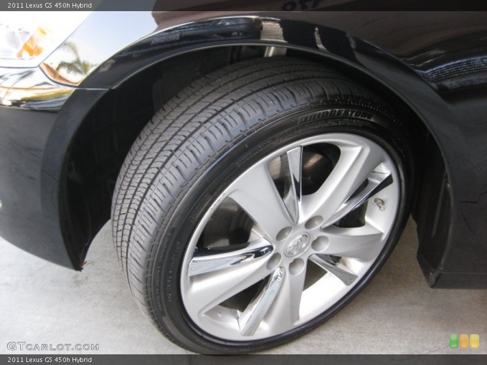 2011 Lexus GS 450h Hybrid Wheel and Tire Photo #62324302