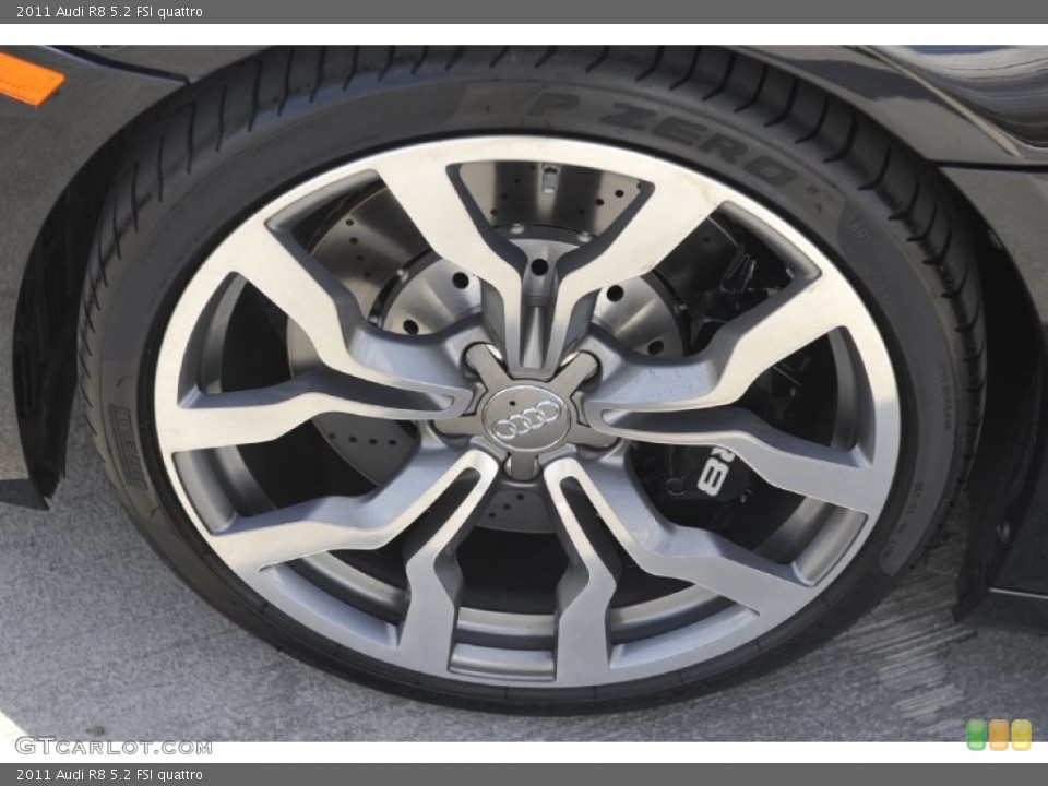 2011 Audi R8 5.2 FSI quattro Wheel and Tire Photo #62327518