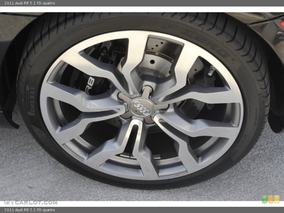 2011 Audi R8 5.2 FSI quattro Wheel and Tire Photo #62327530