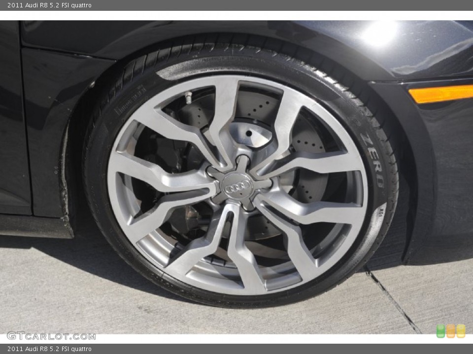 2011 Audi R8 5.2 FSI quattro Wheel and Tire Photo #62327588