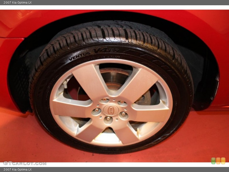 2007 Kia Optima LX Wheel and Tire Photo #62333710