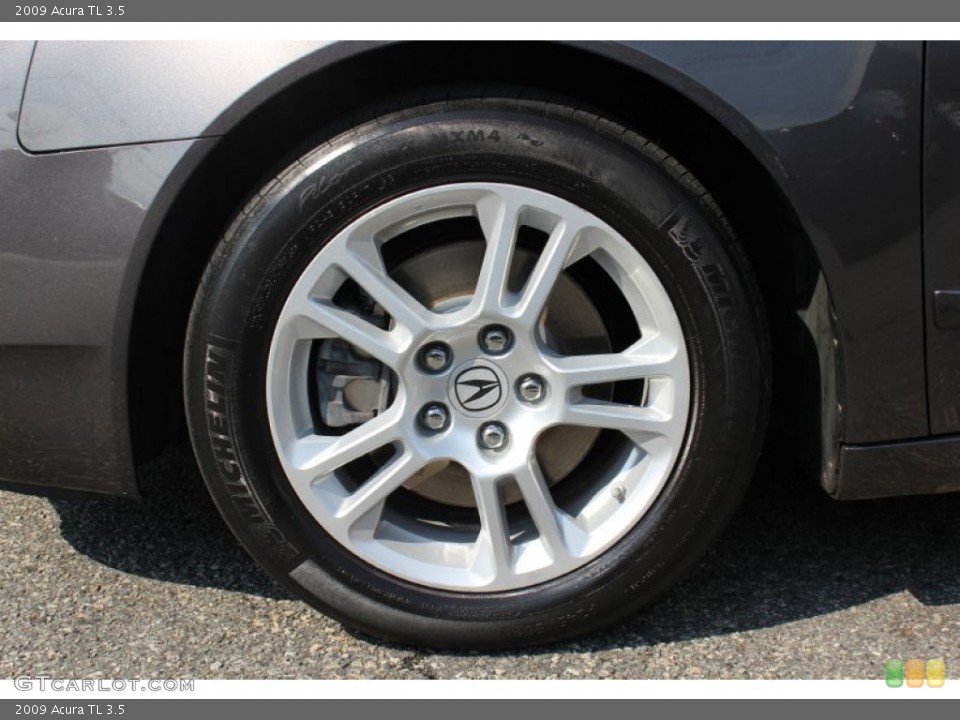 2009 Acura TL 3.5 Wheel and Tire Photo #62340406