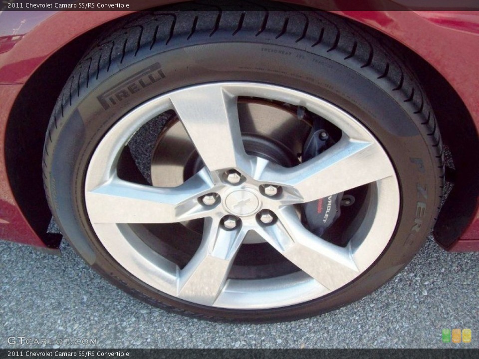 2011 Chevrolet Camaro SS/RS Convertible Wheel and Tire Photo #62341013