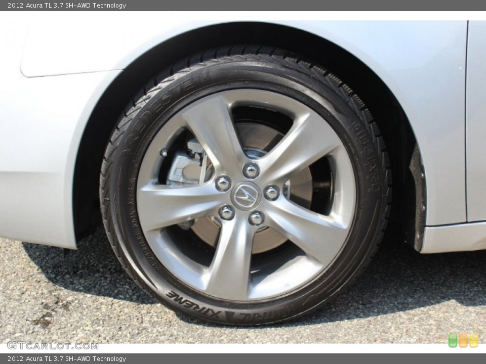 2012 Acura TL 3.7 SH-AWD Technology Wheel and Tire Photo #62341264