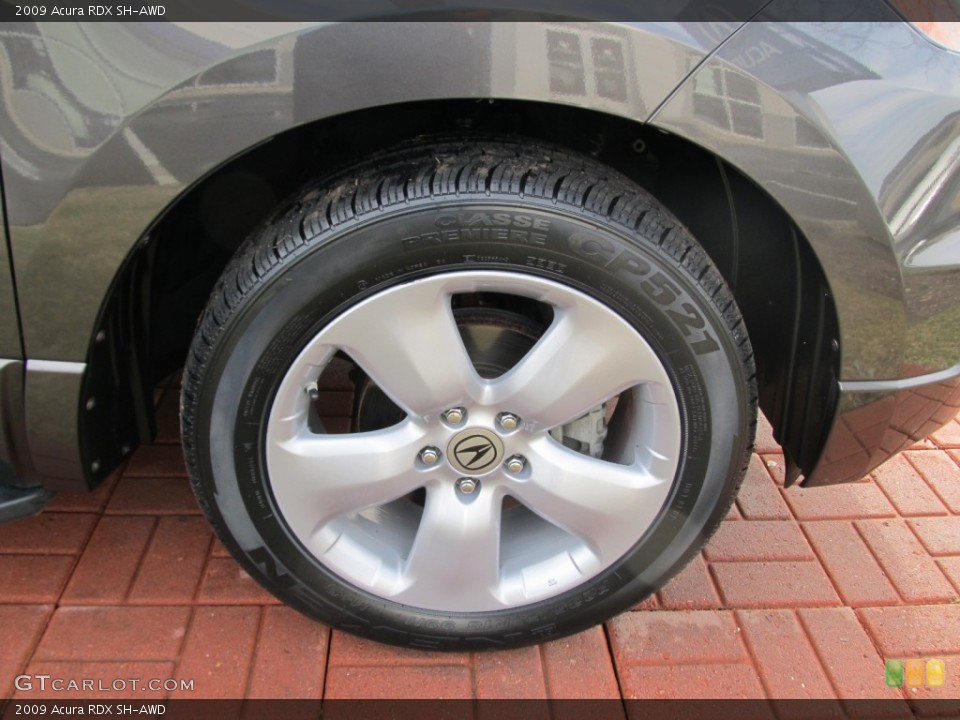 2009 Acura RDX SH-AWD Wheel and Tire Photo #62342729