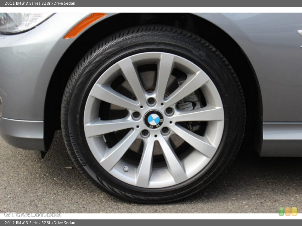 2011 BMW 3 Series 328i xDrive Sedan Wheel and Tire Photo #62343926