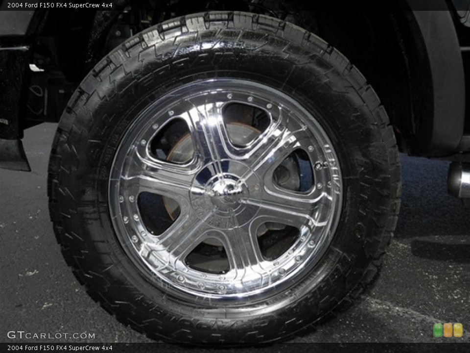 2004 Ford F150 Custom Wheel and Tire Photo #62346407