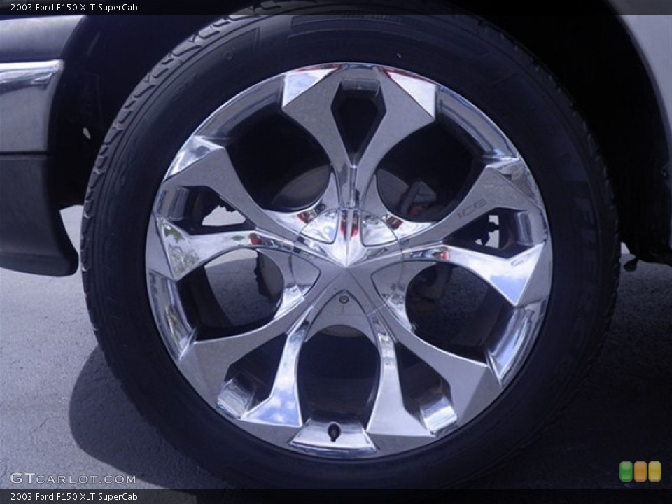 2003 Ford F150 Custom Wheel and Tire Photo #62347139