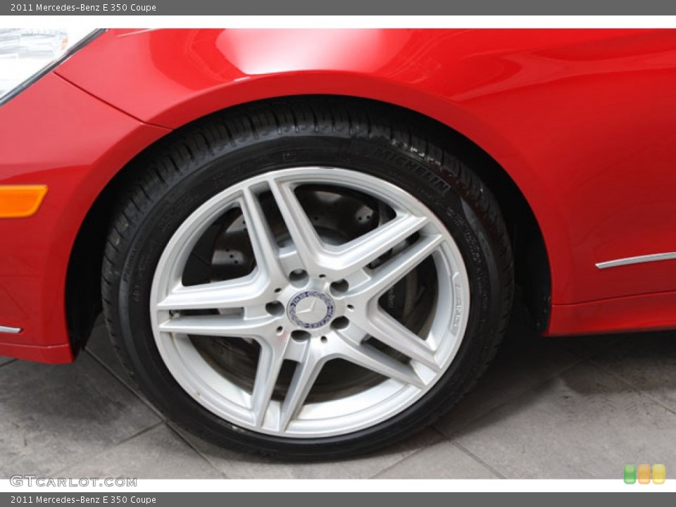 2011 Mercedes-Benz E 350 Coupe Wheel and Tire Photo #62348246
