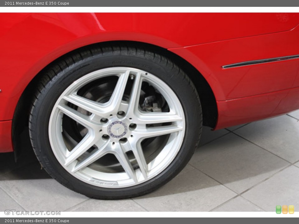 2011 Mercedes-Benz E 350 Coupe Wheel and Tire Photo #62348264