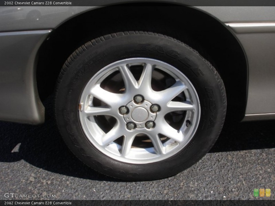 2002 Chevrolet Camaro Z28 Convertible Wheel and Tire Photo #62349020