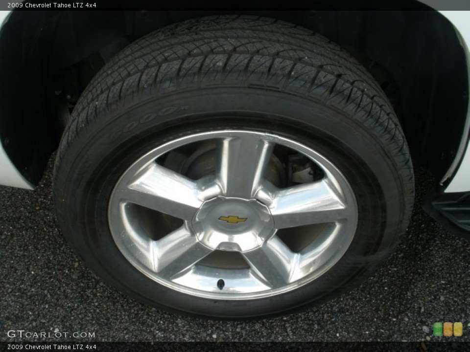 2009 Chevrolet Tahoe LTZ 4x4 Wheel and Tire Photo #62351897