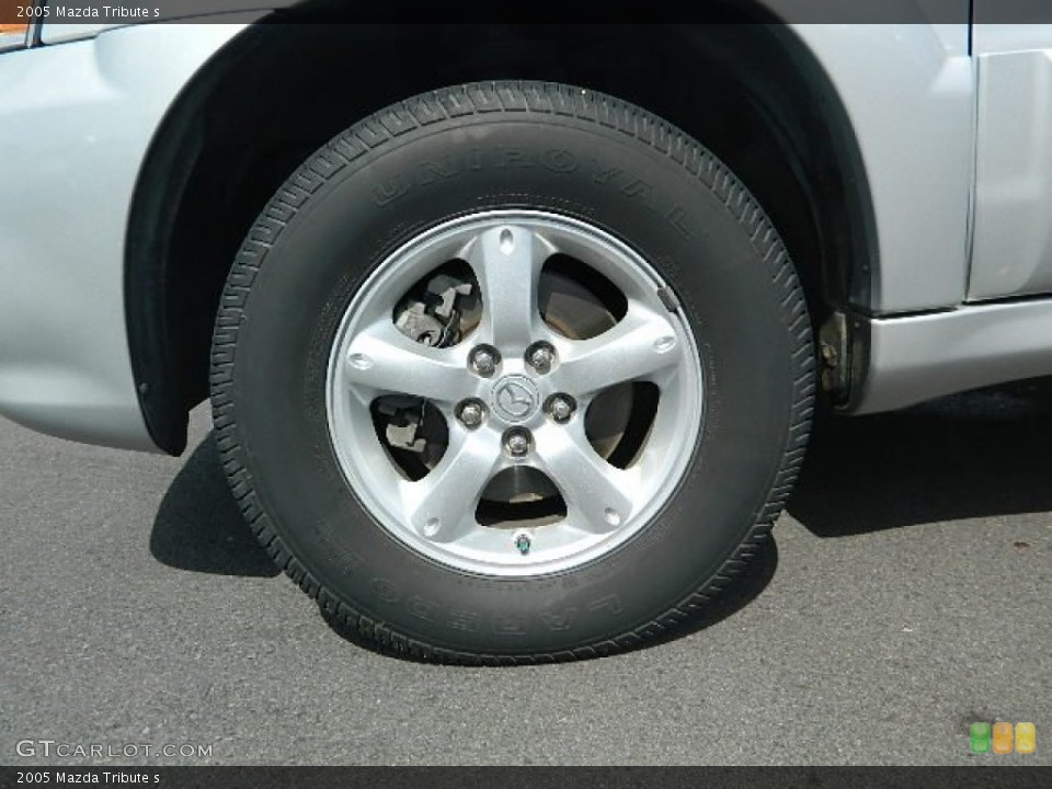 2005 Mazda Tribute s Wheel and Tire Photo #62352629