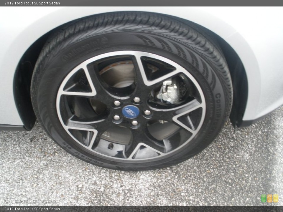 2012 Ford Focus SE Sport Sedan Wheel and Tire Photo #62353106