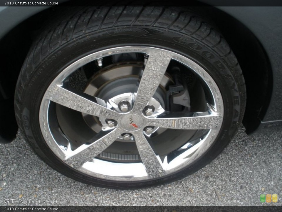 2010 Chevrolet Corvette Coupe Wheel and Tire Photo #62353325