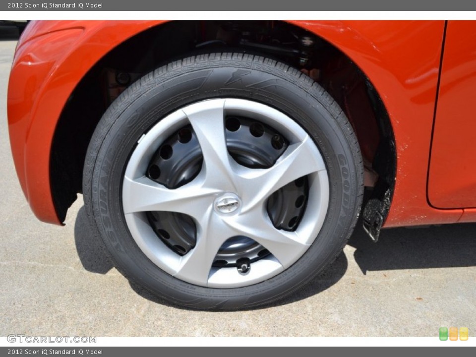 2012 Scion iQ  Wheel and Tire Photo #62361264