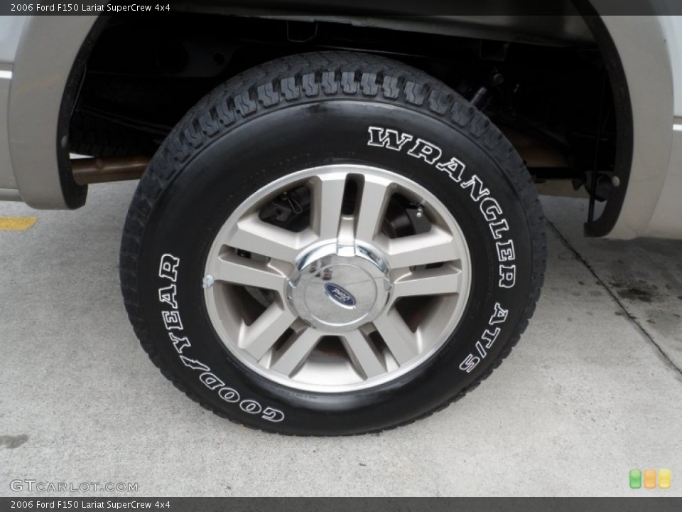 2006 Ford F150 Lariat SuperCrew 4x4 Wheel and Tire Photo #62363835