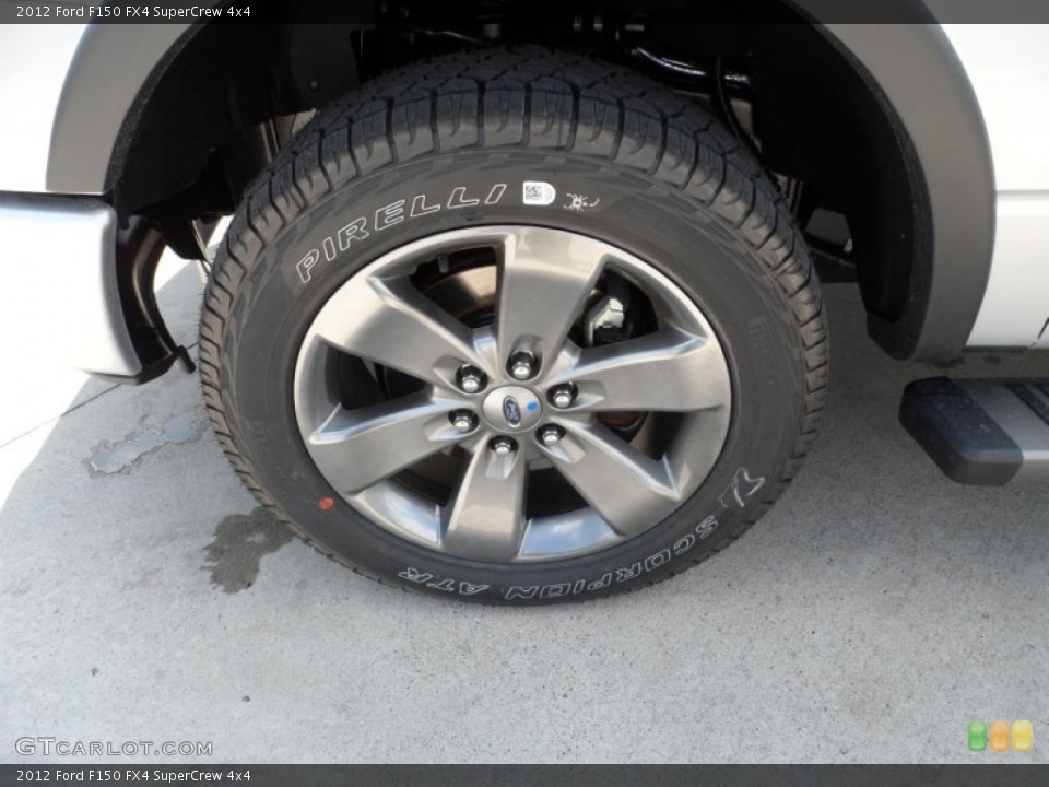 2012 Ford F150 FX4 SuperCrew 4x4 Wheel and Tire Photo #62367810