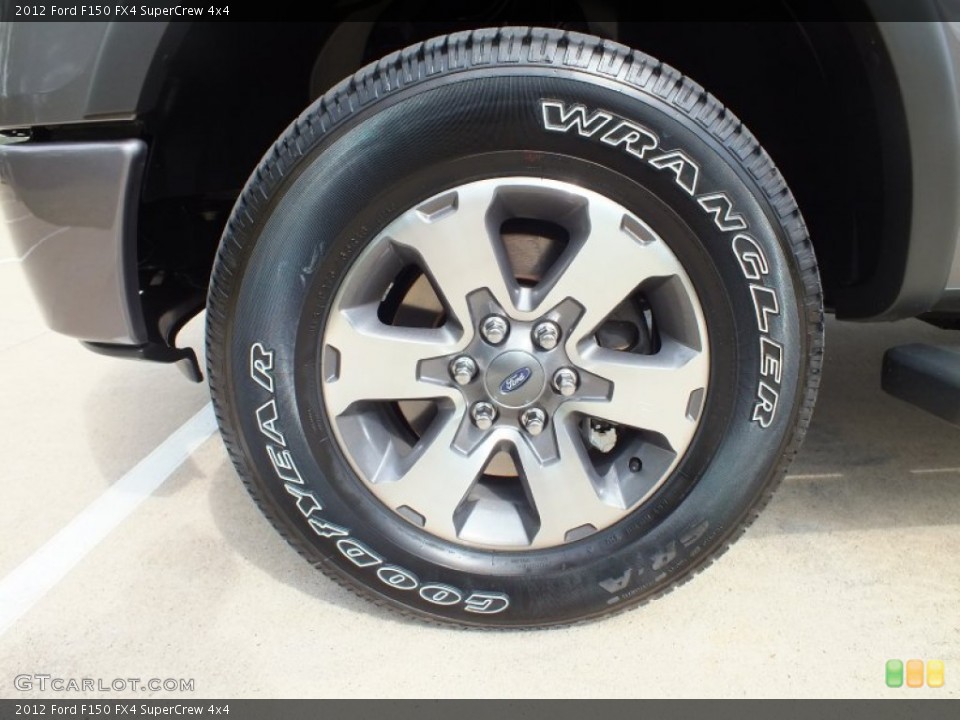 2012 Ford F150 FX4 SuperCrew 4x4 Wheel and Tire Photo #62380168