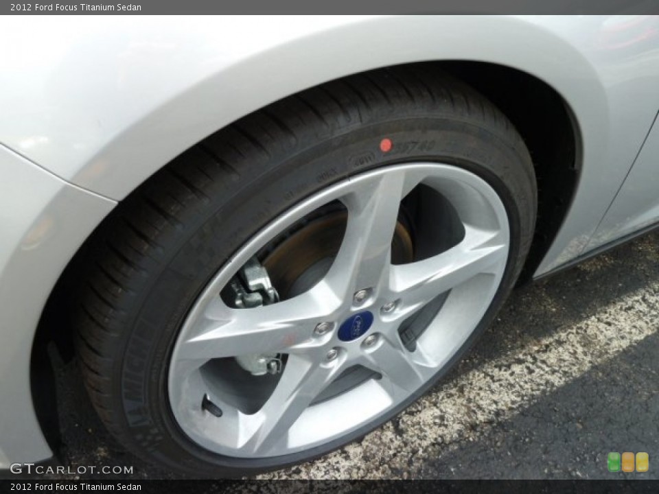 2012 Ford Focus Titanium Sedan Wheel and Tire Photo #62381718
