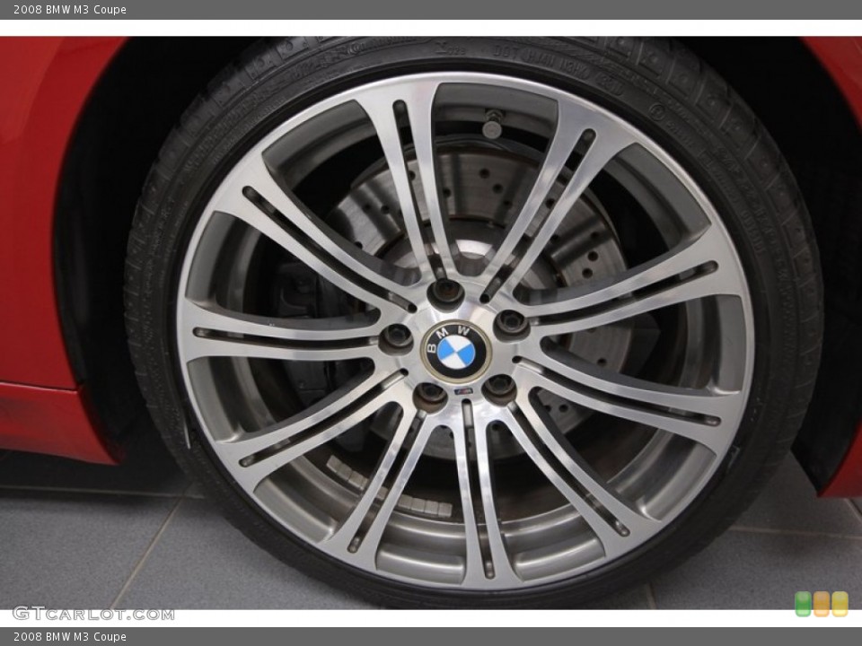 2008 BMW M3 Coupe Wheel and Tire Photo #62385201