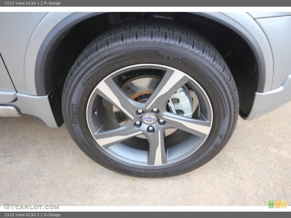 2013 Volvo XC90 3.2 R-Design Wheel and Tire Photo #62387856