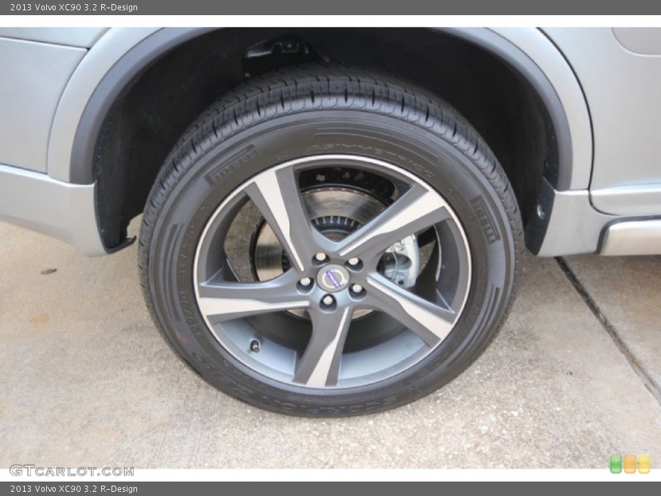 2013 Volvo XC90 3.2 R-Design Wheel and Tire Photo #62387871
