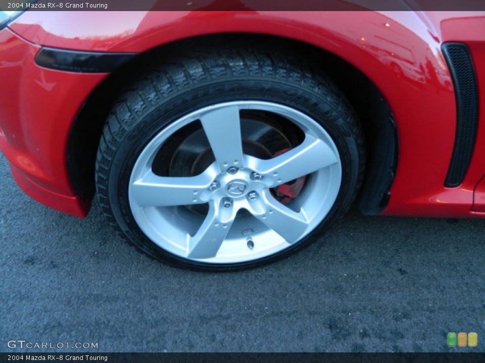 2004 Mazda RX-8 Grand Touring Wheel and Tire Photo #62393495