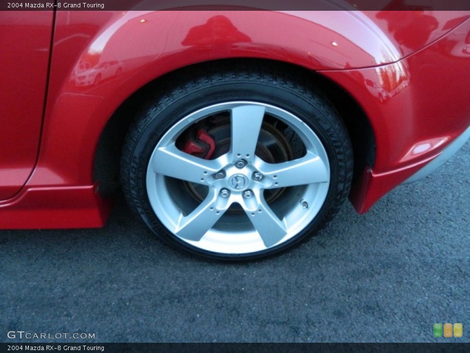 2004 Mazda RX-8 Grand Touring Wheel and Tire Photo #62393502