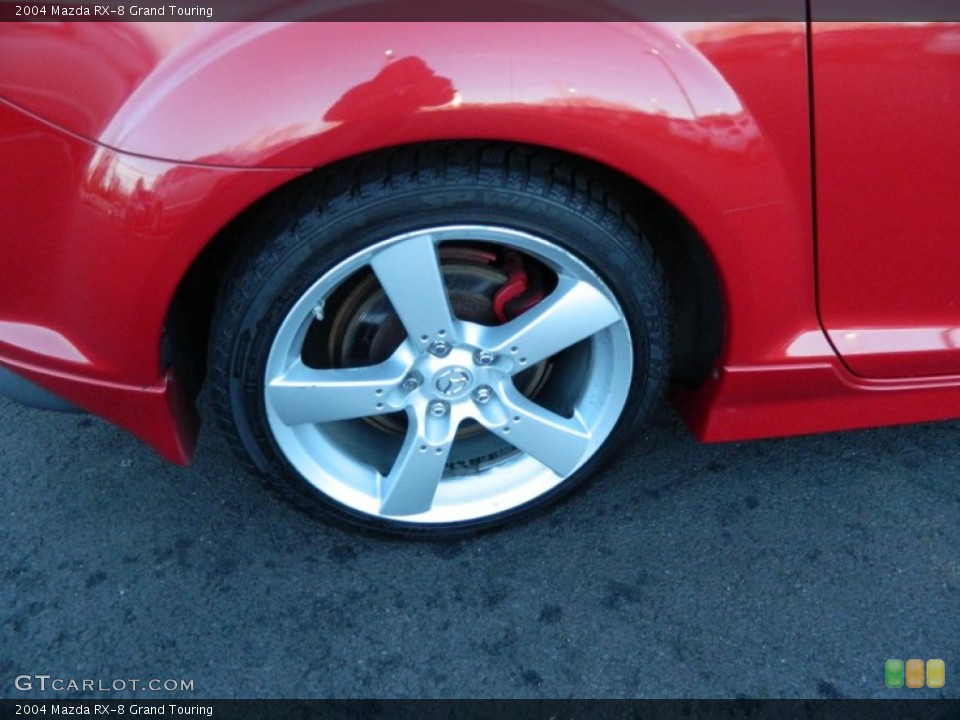 2004 Mazda RX-8 Grand Touring Wheel and Tire Photo #62393511