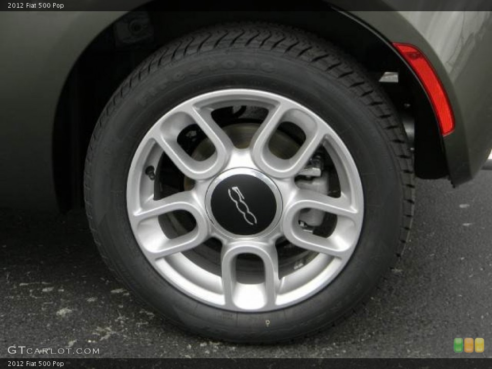 2012 Fiat 500 Pop Wheel and Tire Photo #62394831