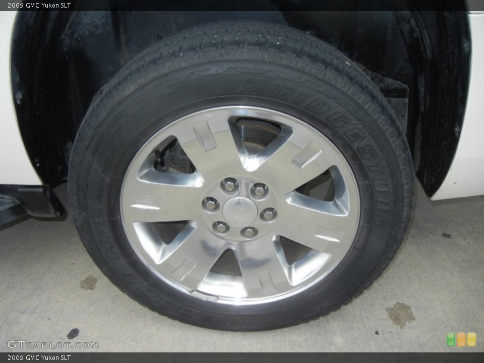 2009 GMC Yukon SLT Wheel and Tire Photo #62397705