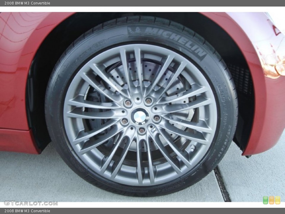 2008 BMW M3 Convertible Wheel and Tire Photo #62398452