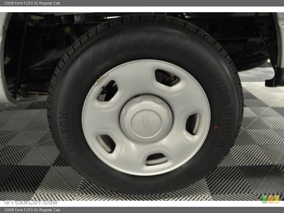 2008 Ford F150 XL Regular Cab Wheel and Tire Photo #62402934
