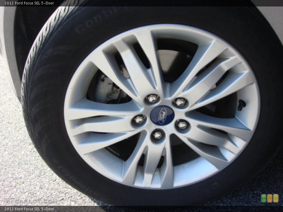 2012 Ford Focus SEL 5-Door Wheel and Tire Photo #62405736