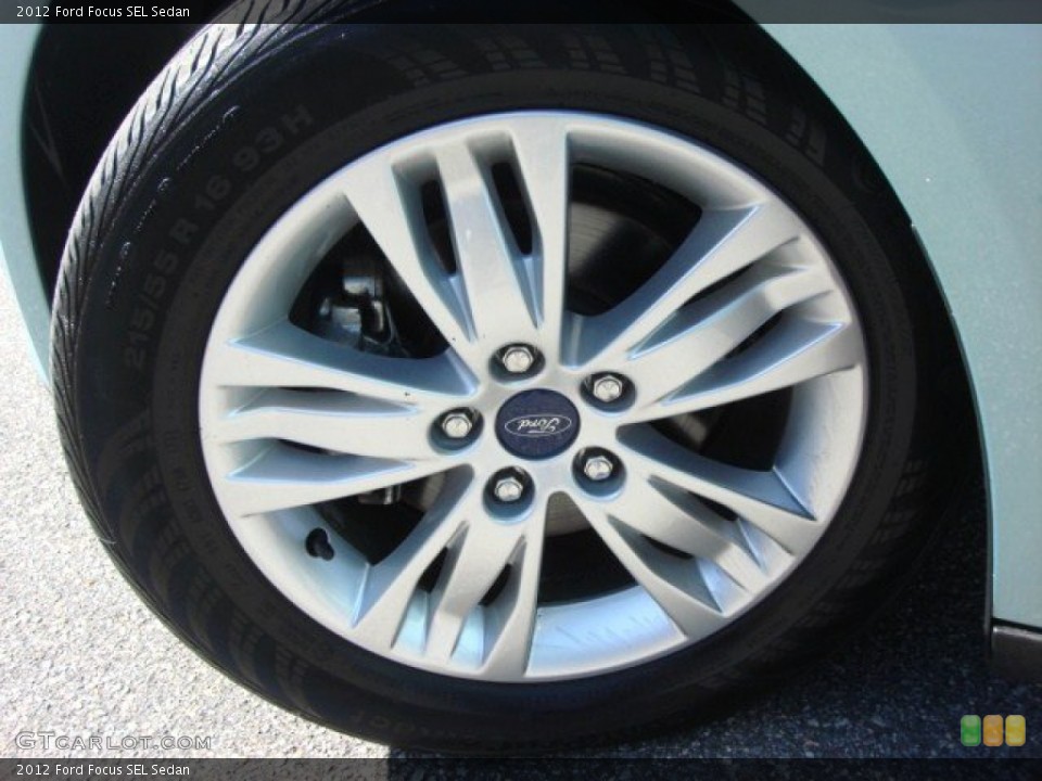 2012 Ford Focus SEL Sedan Wheel and Tire Photo #62406636