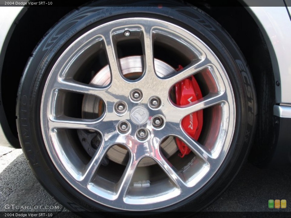 2004 Dodge Viper SRT-10 Wheel and Tire Photo #62414406